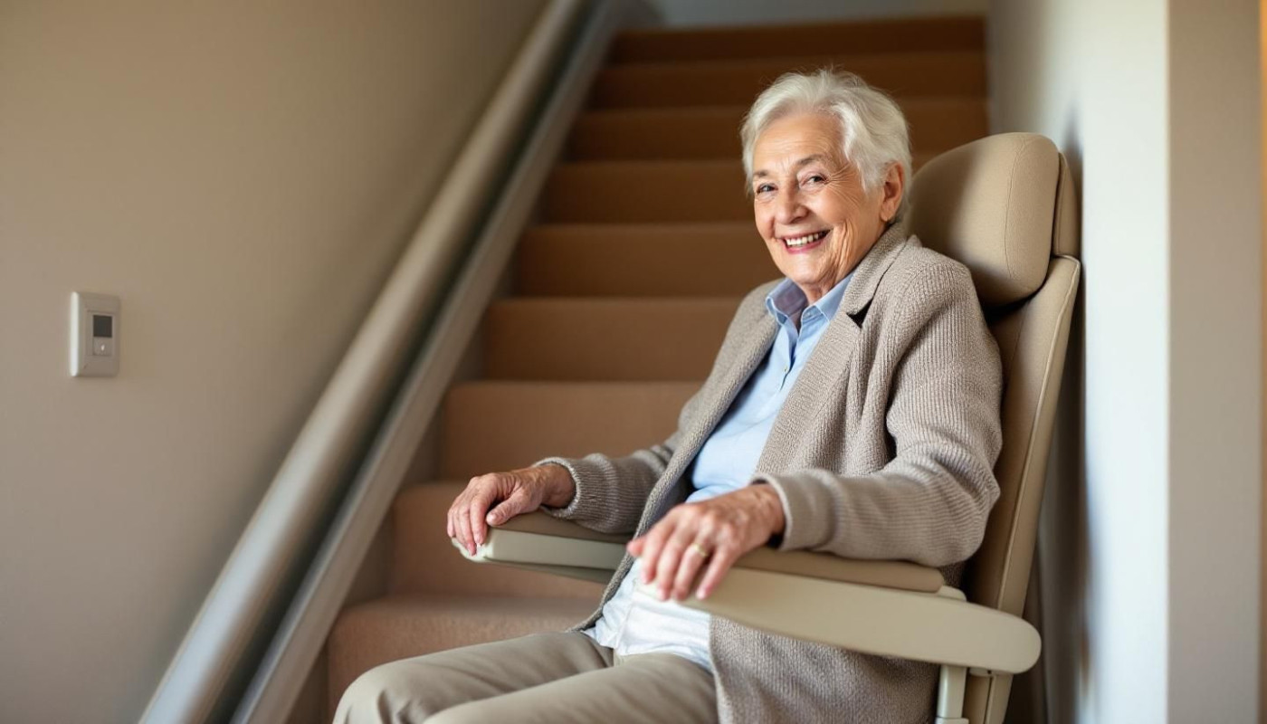 Comment un monte-escalier améliore-t-il l'autonomie des seniors ?